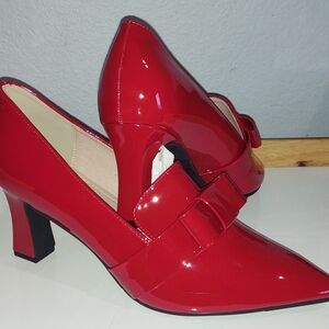 Elegant Red Women's Heels